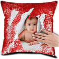 Premium Personalized Magic Pillow | Reversible Hidden Photo Cushion with Filler