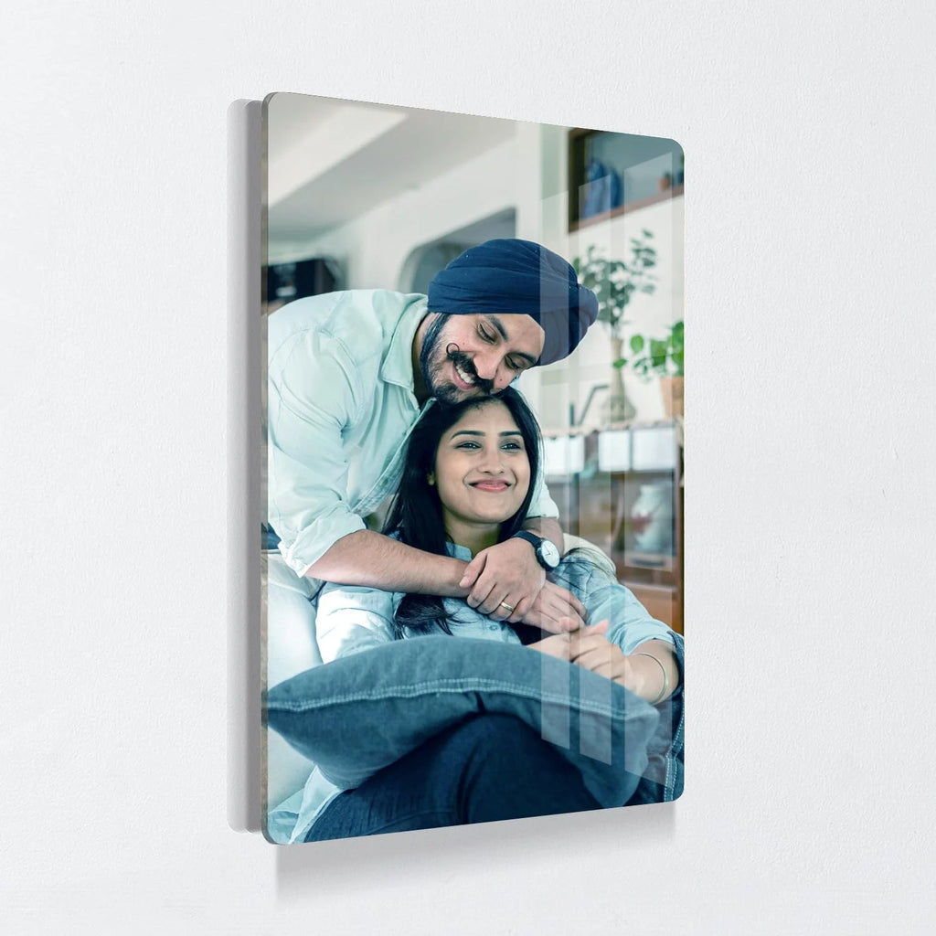 Premium Customized Acrylic Photo Frame | Personalized Frameless Wall Mount & Tabletop Prints