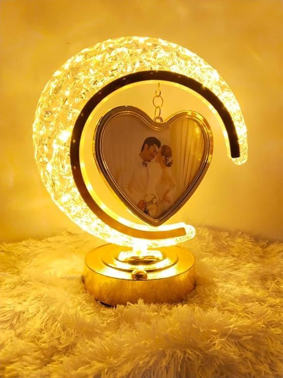 Premium Customized LED Photo Crystal Lamp | Personalized Ambient Acrylic Night Light