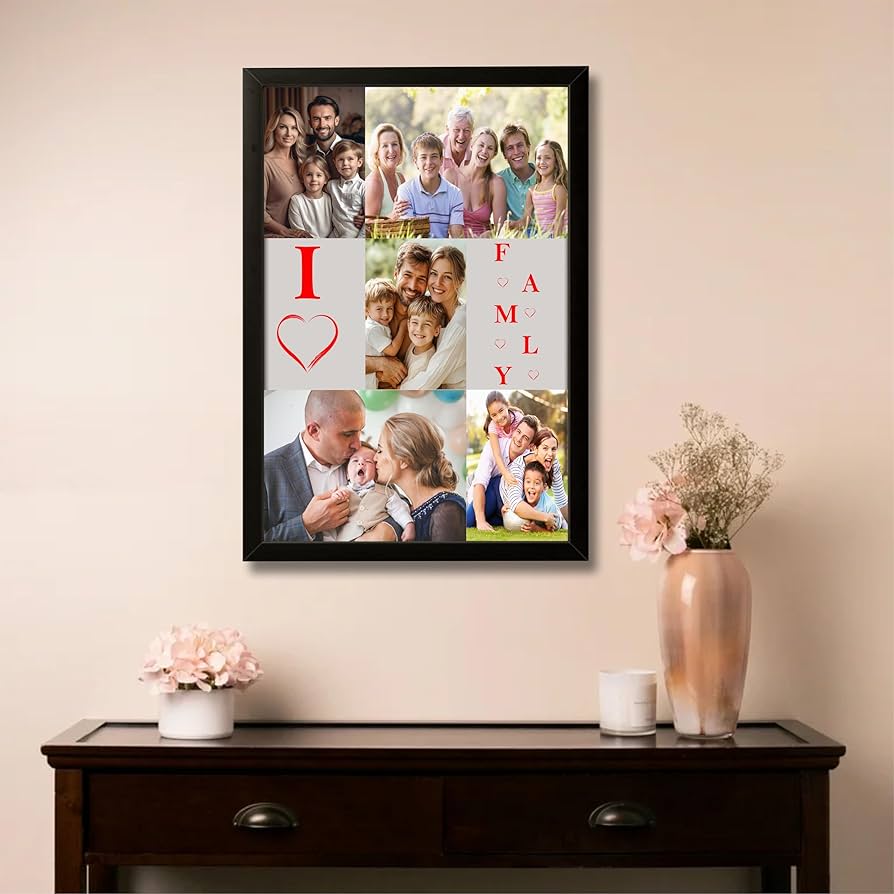 Premium Customized Photo Frame | Personalized Wall & Table Border Frames (All Sizes)