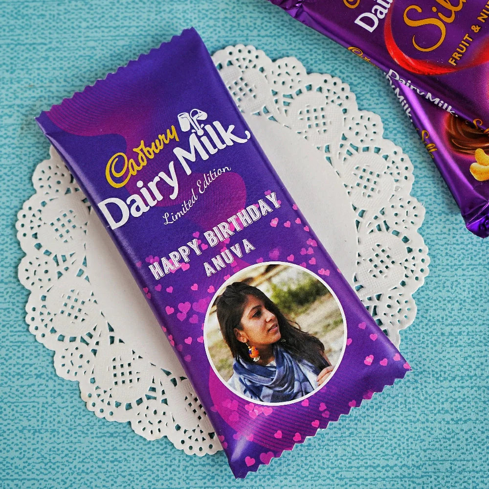 Premium Customized Photo Chocolate Covers | Personalized Chocolate Bar Wrappers