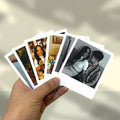 Premium Customized Polaroid Prints (Pack of 20) | Personalized Retro Mini Photo Cards