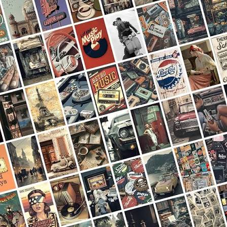 Premium Aesthetic Room Decor Wall Posters Set